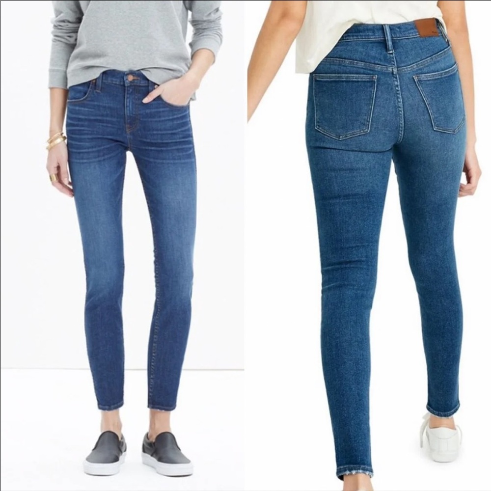 MADEWELL 9" High-Rise Skinny Jeans Size 26T